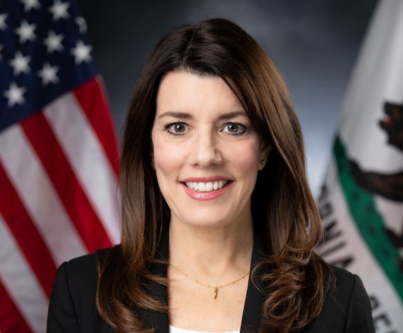 A close up portrait of a woman